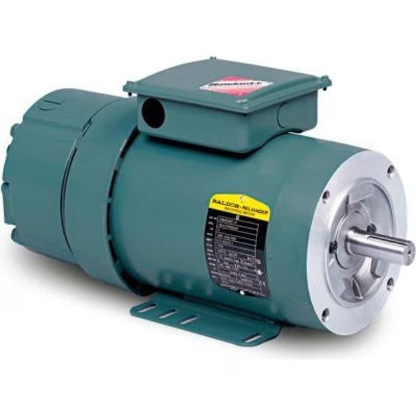 Baldor-Reliance Motor VBNM3542-D, .75HP, 1750RPM, 3PH, 60HZ, 56C, 3514M, TENV, F3, Baldor-Reliance, Mfr#: VBNM3542-D